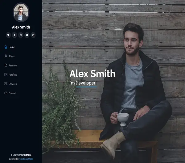 iPortfolio: The Ultimate Personal CV and Portfolio HTML Template You Need