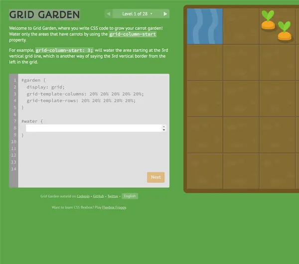Unearth the Power of CSS Grid with Grid Garden: An Interactive Learning Platform